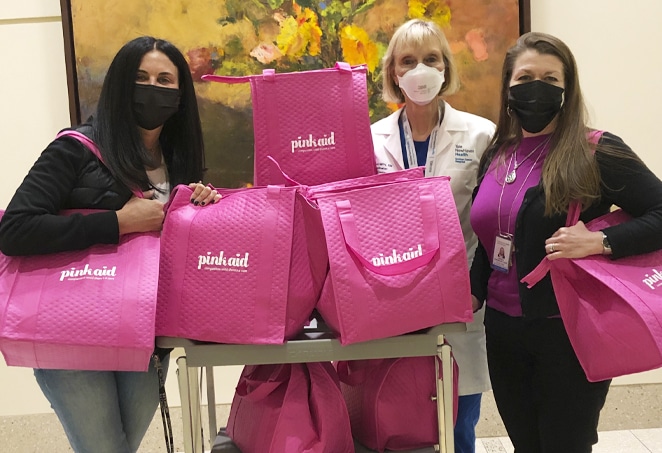 Pink Aid supporting Smilow Cancer Hospital